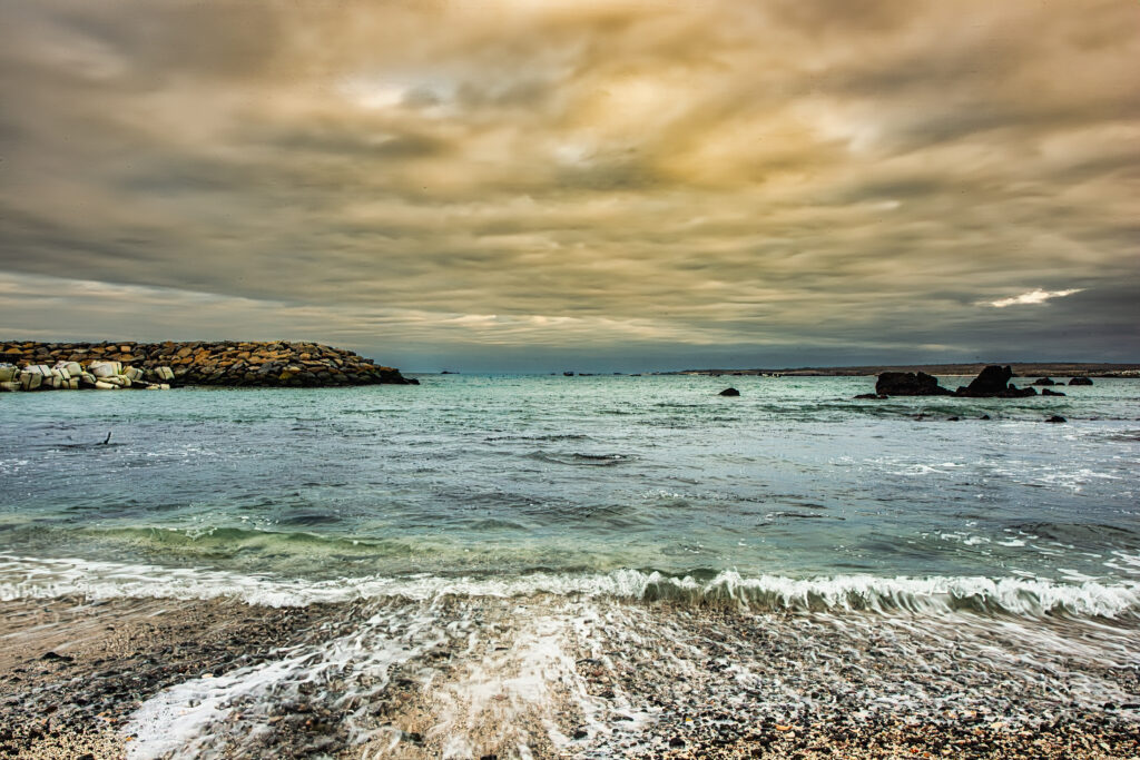 Paisaje de la costa de Punta de Choros